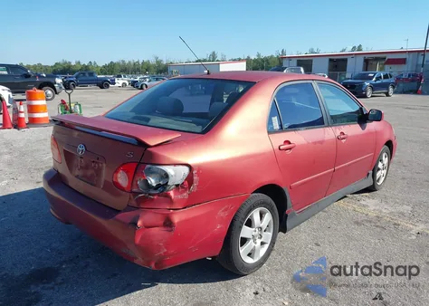 2004 Toyota Corolla S из США, поврежденный, VIN 1NXBR32E54Z239613
